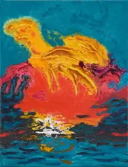 Sunrise by Maggi Hambling, Oil on canvas, sold Mar 2026
