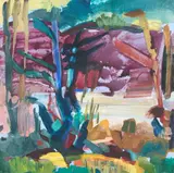 Lochside by Shona Barr, Oil on canvas, sold Mar 2026