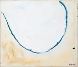 Quiet river by William Scott, 1962, Oil on canvas, sold Mar 2026