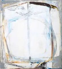 Zennor by Paul Feiler, 1962, Oil on canvas, sold Mar 2026