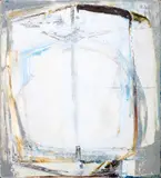 Zennor by Paul Feiler, 1962, Oil on canvas, sold Mar 2026