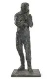 Standing figure by Laurence Edwards, 2017, Bronze, sold Mar 2026