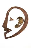 Ear door knocker by Henry Piper, sculpture, sold Mar 2026