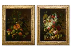 Untitled by Johannes Henrik Fredriks, oil on panel, sold Mar 2026