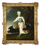P. r. a. (british 1723-1792), portrait of thomas pelham by Joshua Reynolds, oil on canvas, sold Mar 2026