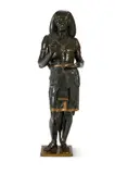 A large gilt and patinated bronze figure 'hierogrammate' by Émile Louis Picault, BRONZE, sold Mar 2026