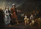 Van hooren (dutch circa 1610-1651/2), portrait of a gentleman and a lady by Isaac Jacobsz, Oil on panel, sold Feb 2026
