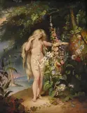 Untitled by Richard Westall, Oil on panel, sold Feb 2026