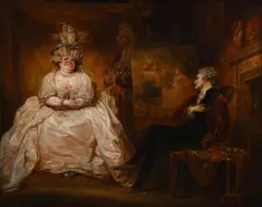 The conquest by Robert Smirke, Oil on canvas, sold Feb 2026