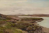 Mouth of the artro, llanbedr by Sidney Richard Percy, Oil on board, sold Feb 2026