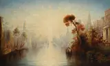 A venetian view by James Salt, Oil on canvas, sold Feb 2026