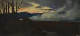 Twighlight in skye by William Young, Oil on canvas, sold Feb 2026