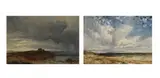 Morning: and evening by John Milne Donald, Oil on panel, a pair, sold Feb 2026