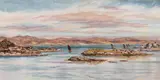 Tarbert, scotland by John Brett, Oil on canvas, sold Feb 2026
