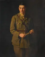 Portrait of a soldier by John Collier, Oil on canvas, sold Feb 2026