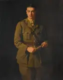 Portrait of a soldier by John Collier, Oil on canvas, sold Feb 2026