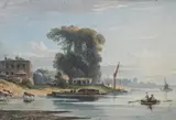 On the thames by John Varley, Watercolour, sold Feb 2026