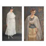 Untitled by Harry E Jones, Watercolour, a pair Both inscribed with sitter's name, sold Feb 2026