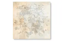 Untitled by Antonis Donef, 2017, ink on canvas, sold Jan 2026