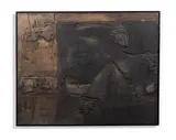 Tabla 22 by Lucio Muñoz, 1959, Mixed media on panel, sold Jan 2026