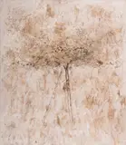 Paesaggio by Carlo Mattioli, 1983, Oil on canvas, sold Jan 2026