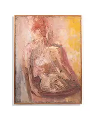 Salome by Mario Dubsky, Oil on canvas, sold Jan 2026