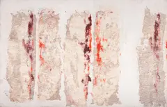 Untitled by Toti Scialoja, 1960, Mixed media on paper laid to board, sold Jan 2026