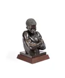 A bronze figure 'shangaan' by Anton van Wouw, 1907, BRONZE, sold Jan 2026