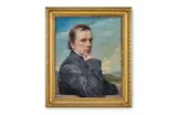 Self portrait, half length by George Richmond, Oil on canvas, sold Jan 2026