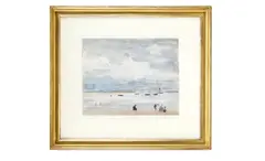 Dover harbour by Philip Wilson Steer, Watercolour, sold Jan 2026