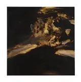 Study (undertow) by Jim Threapleton, 2017, Oil on aluminium, sold Nov 2025