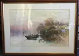 Untitled by Thomas Dingle Jr, watercolour, sold Nov 2021