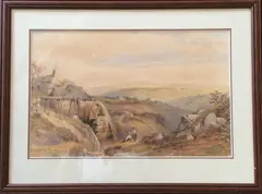Untitled by Philip Mitchell, watercolour, sold Dec 2020