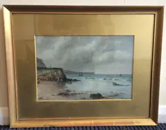 Untitled by John Francis Branegan, watercolour, sold Mar 2020