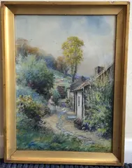 Untitled by William Woolard, watercolour, sold Mar 2020