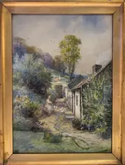 Untitled by William Woolard, watercolour, sold Nov 2019