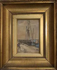 Untitled by William McBride Jr., watercolour, sold Nov 2019