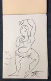 Untitled by Brian Grimwood, drawing, sold Nov 2019