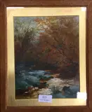Untitled by Thomas Dingle Jr, 1873, oil, sold Aug 2019