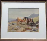 Untitled by Mabel Amber Kingwell, 1917, watercolour, sold Aug 2019