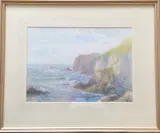 Untitled by William Henry Hall, watercolour, sold Aug 2019
