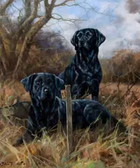 On the peg by John Trickett, oil on canvas, offered Jun 2014