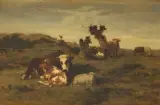 Pastorale by Louis Coignard, Panneau de chêne, sold Oct 2026