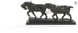 Chevaux de trait by Irénée Rochard, Epreuve en bronze patiné, sold Oct 2026
