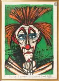 Clown by Bernard Buffet, Lithographie, sold Sep 2026