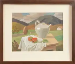 Nature morte aux poivrons by Ramiro Arrue, Gouache, sold Sep 2026