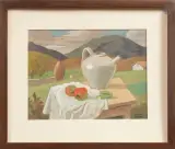 Nature morte aux poivrons by Ramiro Arrue, Gouache, sold Sep 2026