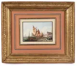 Vue de Venise by W. Wild, Aquarelle signée en bas à droite, sold Jun 2026