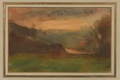 Paysage d'hiver by François-Auguste Ravier, Aquarelle, sold Jun 2026