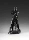 Balzac, étude de nu C, petit modèle by Auguste Rodin, Épreuve en bronze à patine brune nuancée verte, sold Jun 2026